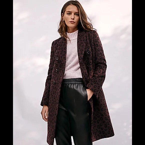 Ann Taylor Cheetah Coat NWT SP - Picture 1 of 5